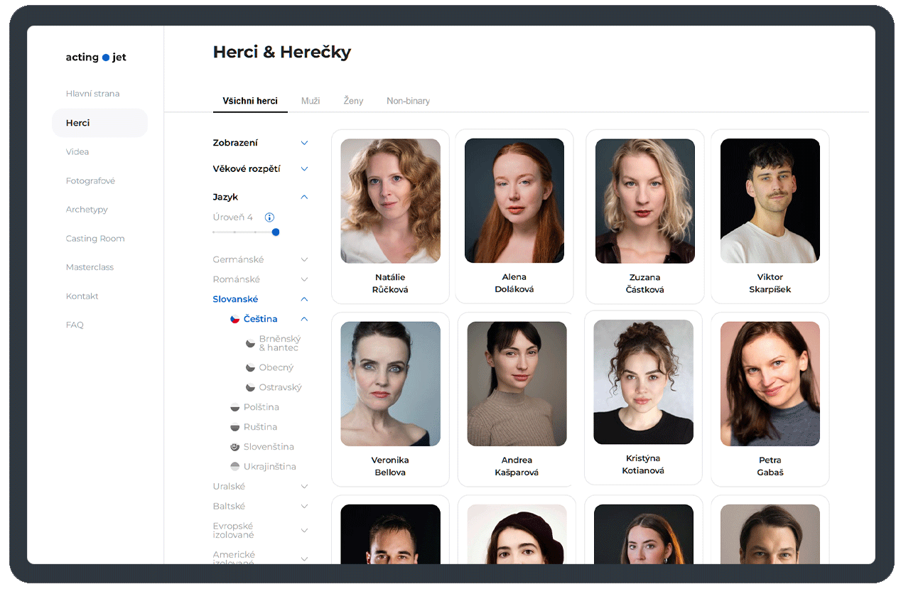 ActingJet - Nová éra castingu